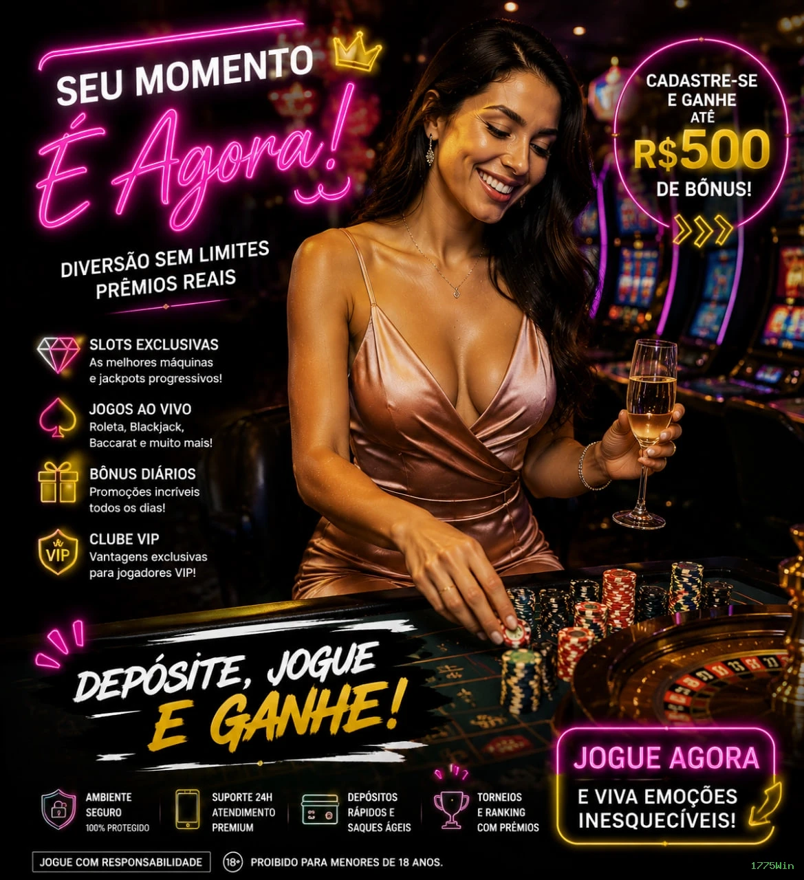 Apostas esportivas 1775Win - futebol e esportes ao vivo